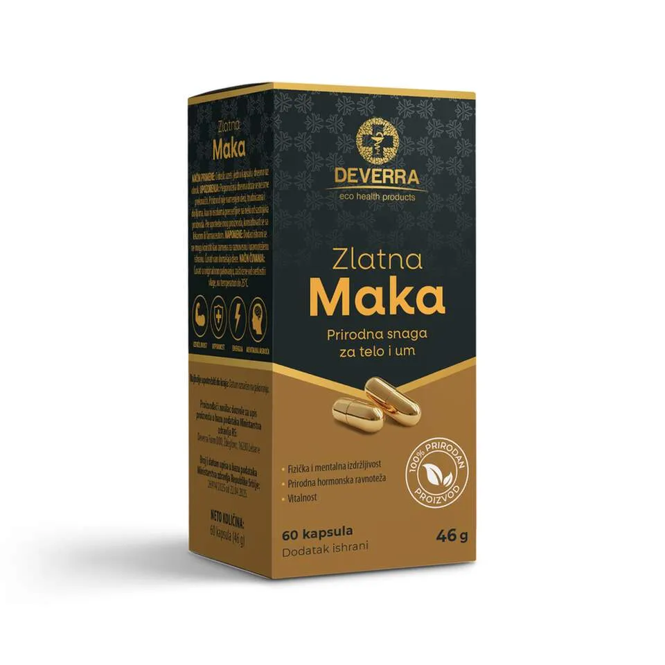 Zlatna maka, 60 kapsula