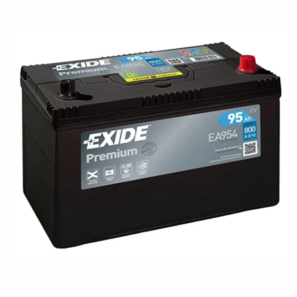EXIDE Akumulator 12V 95Ah 800A PREMIUM desno+ AZIJA