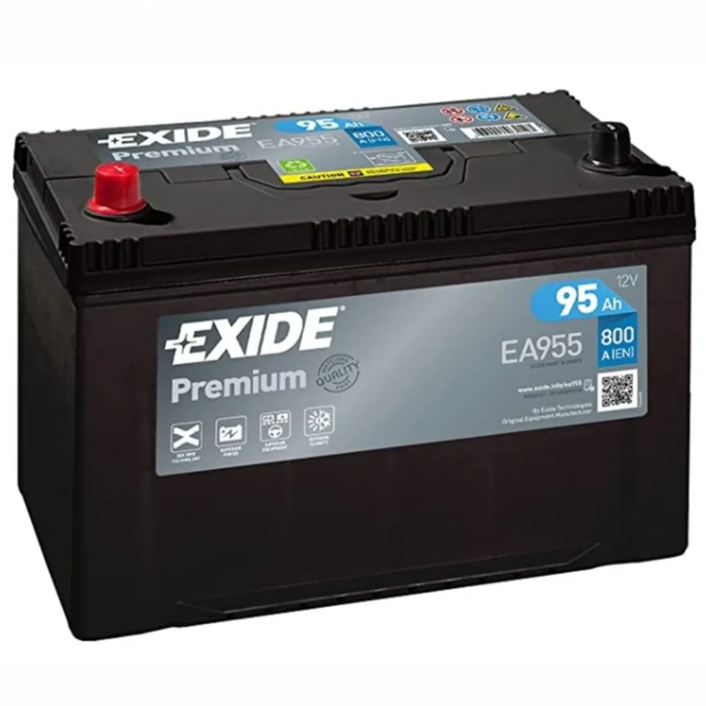 EXIDE Akumulator 95Ah 800A PREMIUM levo+ AZIJA