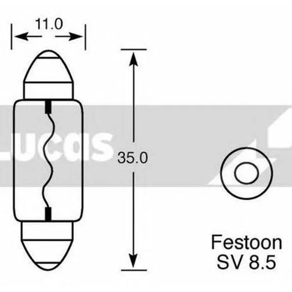 NARVA/LUCAS AUTO SIJALICA SULFIDNA 5W