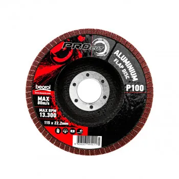 Brusni disk aluminijum, granulacija 100, ø115mm