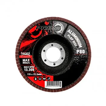 Brusni disk aluminijum, granulacija 80, ø115mm