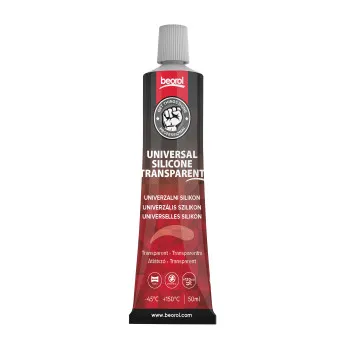 Silikon acetat univerzal transparent tuba, 50ml