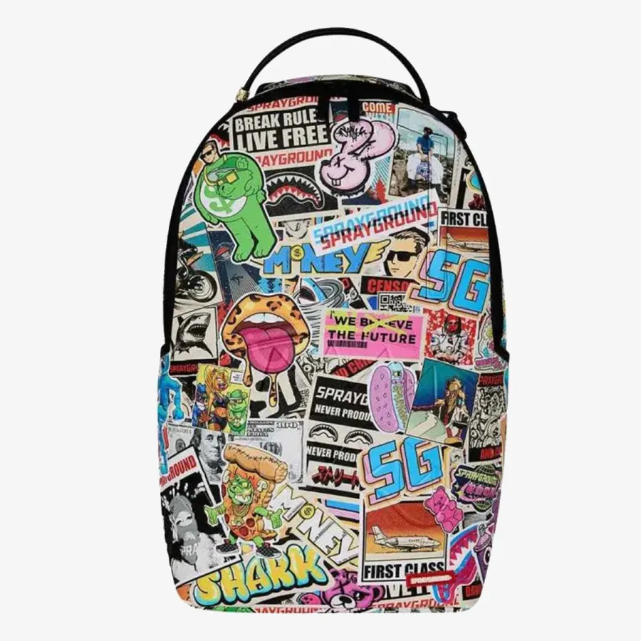 SPRAYGROUND Ranac Punk Sticker Shark