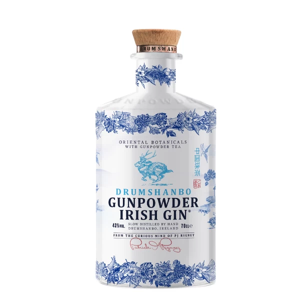 Džin Gunpowder Gin 0,7l- keramička flaša