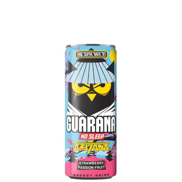 Guarana Energetsko Piće Azijan Strawberry Passion Fruit 0,25l limenka 12 x 0.25l