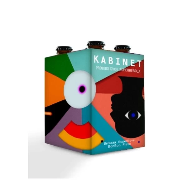 Kabinet 4 pack „Probudi svog Superheroja” 4 x 330 ml