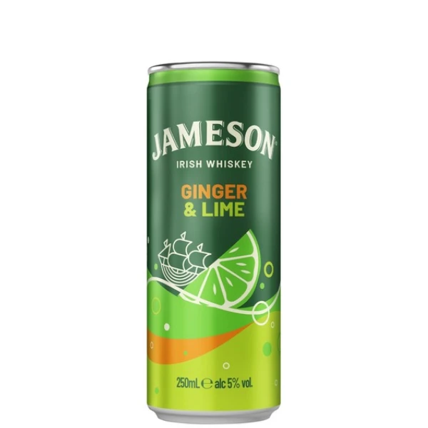 Koktel Jameson Ginger & Lime 0,25l 12 x 0.25l