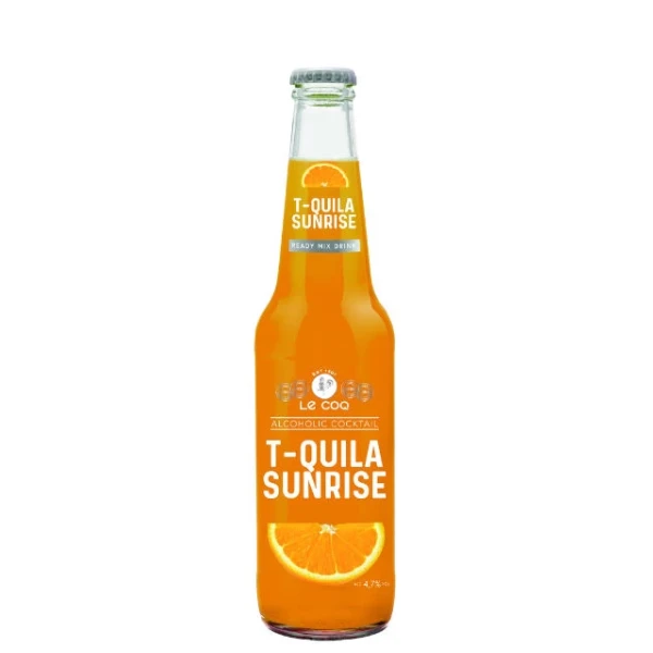 Koktel T-quila Sunrise flaša 0,33l 24 x 0.33L