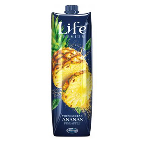 Nectar Life Premium - sok od  Ananasa 1l 12 X 1L