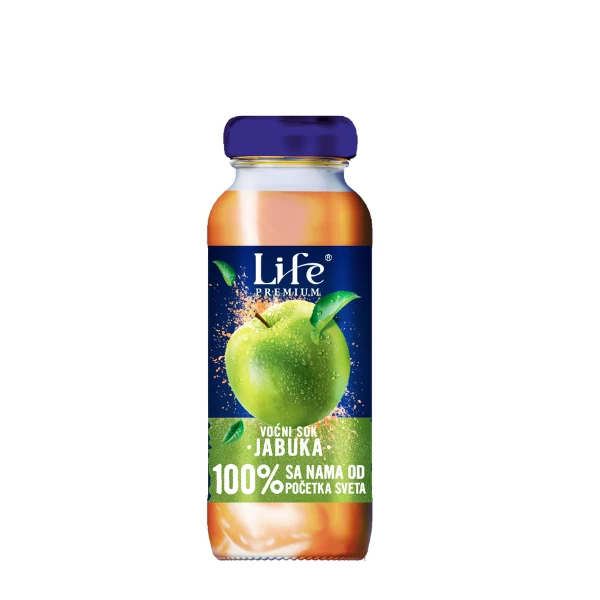 Nectar Life Premium - sok od jabuke 0,2l 12 x 0.2L