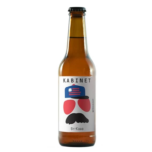 Pivo Kabinet Brka 0,33l Nepovratna Ambalaža 24 x 0.33L Flaša