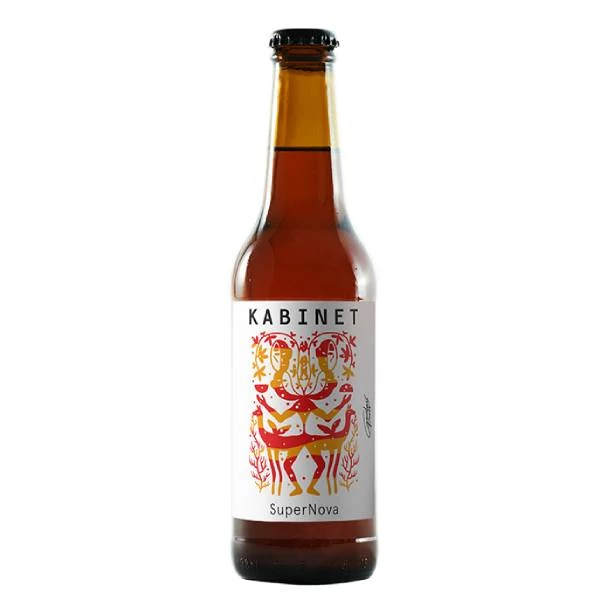 Pivo Kabinet Super Nova 0,33l Nepovratna Ambalaža 24 x 0.33L Flaša
