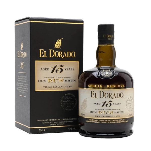 Rum  El Dorado 15 godina 0,7l