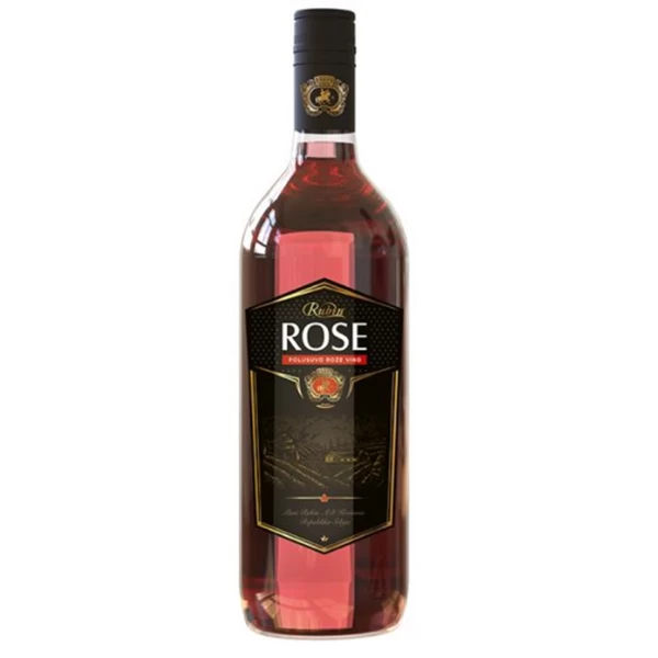 Vino Rubin Roze 1l 6 x 1L