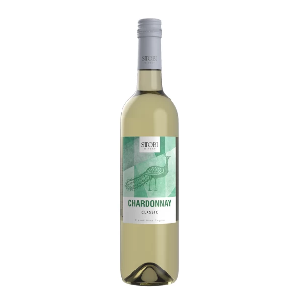 Vino Stobi CLASSIC Chardonnay 0,75l 6 x 0.75L