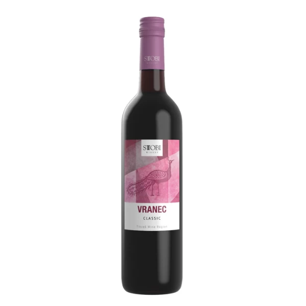 Vino Stobi CLASSIC Vranec Semi Dry 0,75l 6 x 0.75L