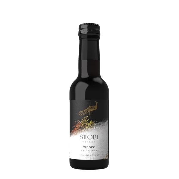 Vino Stobi Horeca Vranec 0,187l 24 x 0.187 l flašica