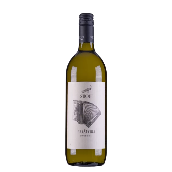 Vino Stobi TRADITIONAL Graševina (belo) 1l 6 x 1L