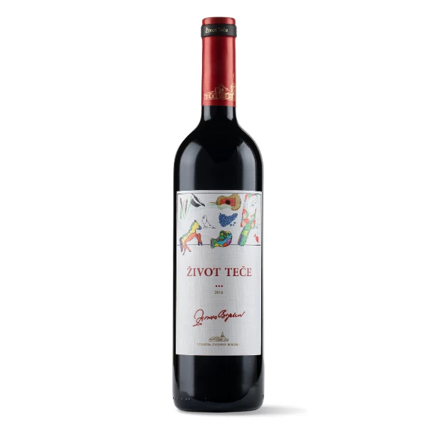 Vino Zvonko Bogdan ŽIVOT TEČE 0,75l 6 x 0.75L