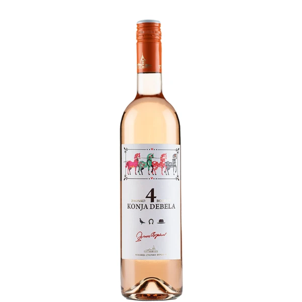 Vino Zvonko Bogdan Rose (4 konja debela) 0,75l 6 x 0.75L