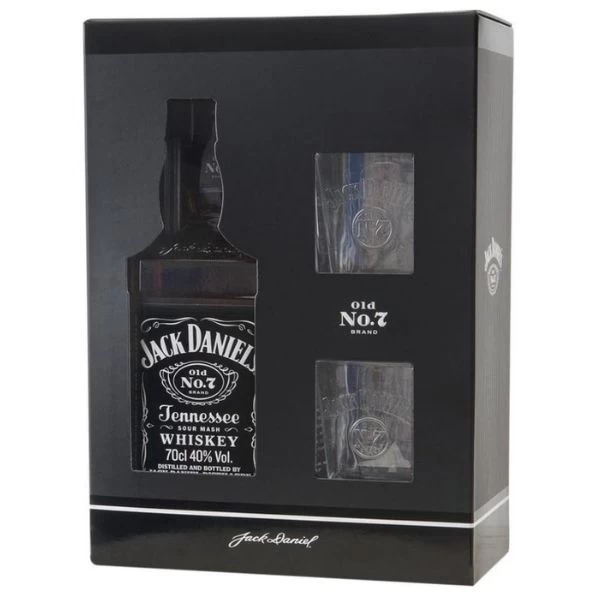Viski Jack Daniel's 0,7L gratis 2 čaše