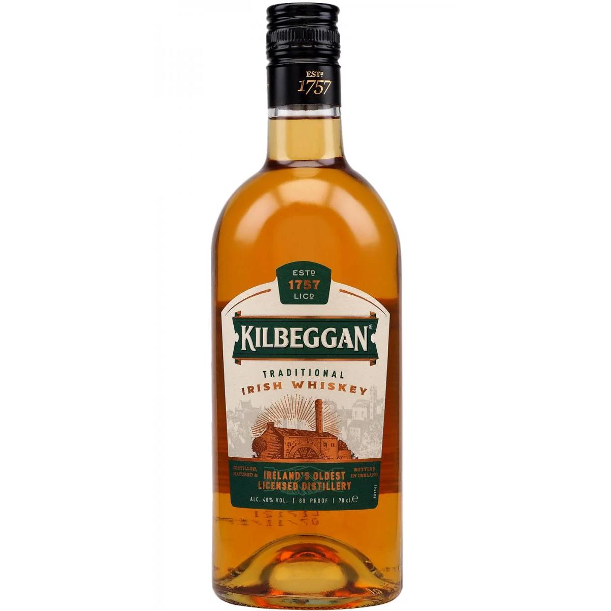 Viski Kilbeggan Irish Whiskey 0,7L