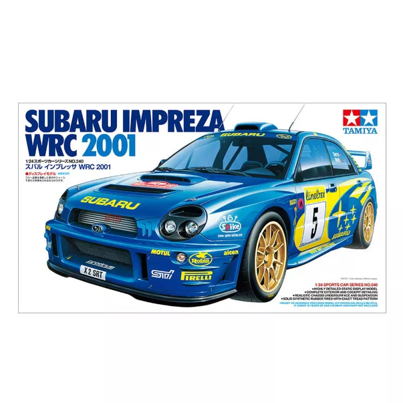 1:24 Subaru Impreza WRC 2001