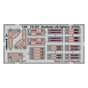 1:48 Seatbelts IJN Fighters - Steel