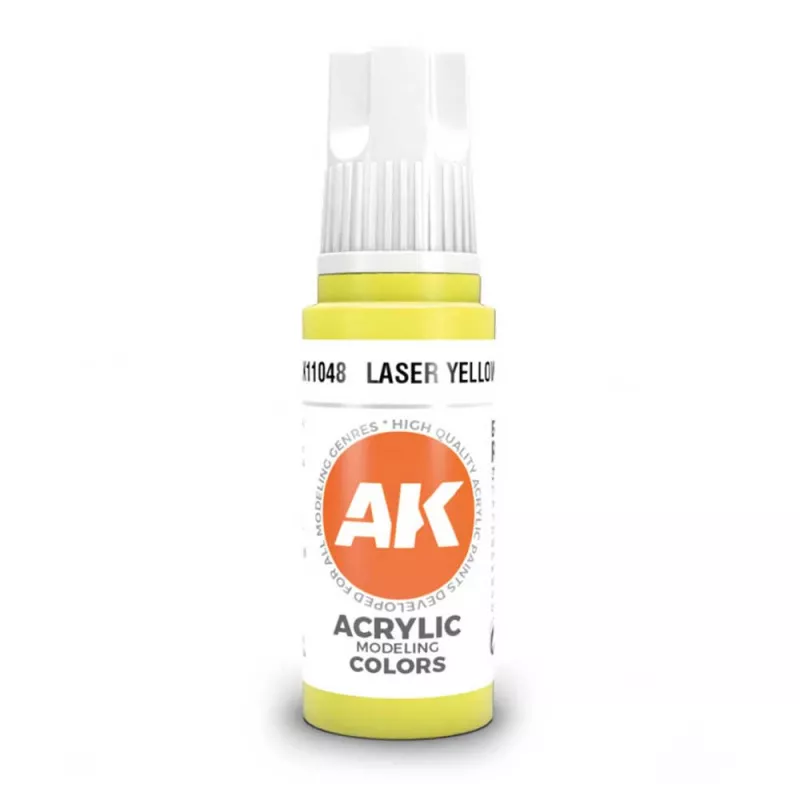 3GEN Acrylic Laser Yellow 17ml
