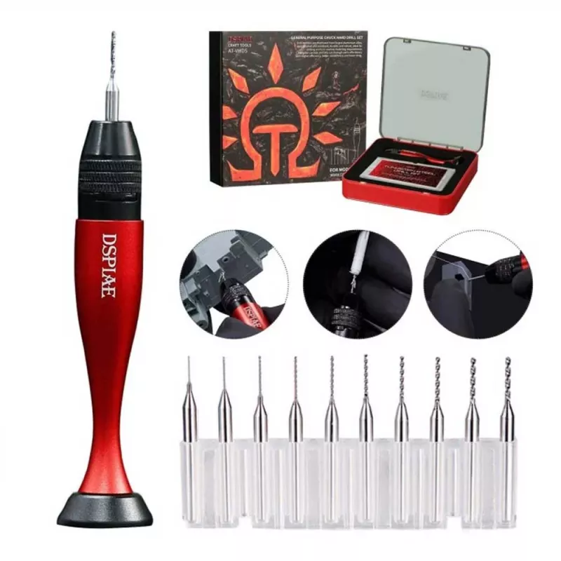 Aluminum Alloy Hand Drill Set - AT-VHDS