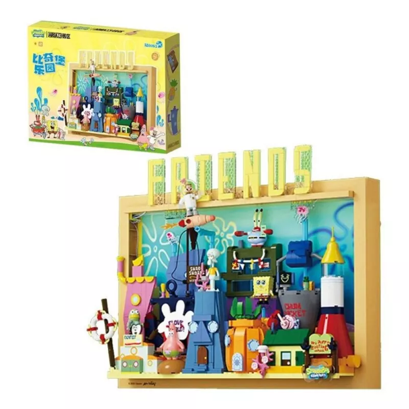 Area-X SpongeBob SquarePants – Bikini Bottom 3D Decorative Frame