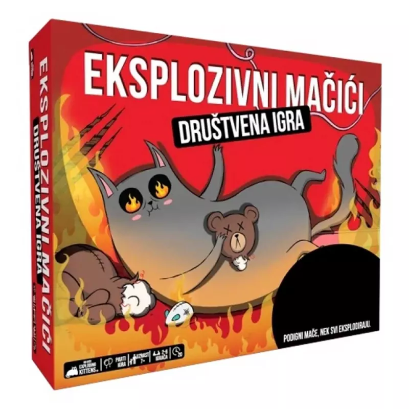 Board Game Eksplozivni Mačići Društvena Igra