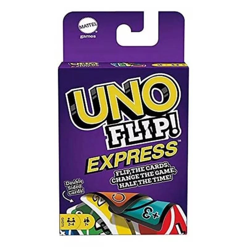Board Game Mattel UNO Flip Express - Card Game