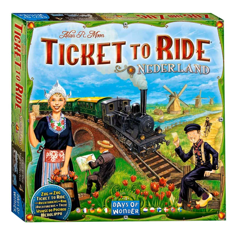 Board Game Ticket to Ride Nederland (Eng)