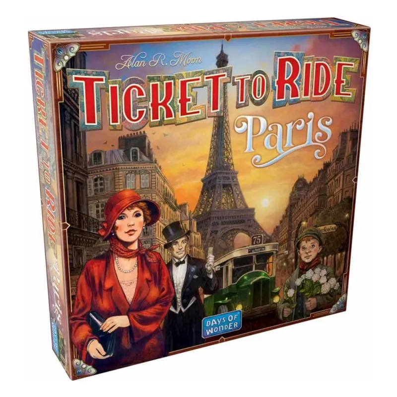 Board Game Ticket to Ride Paris