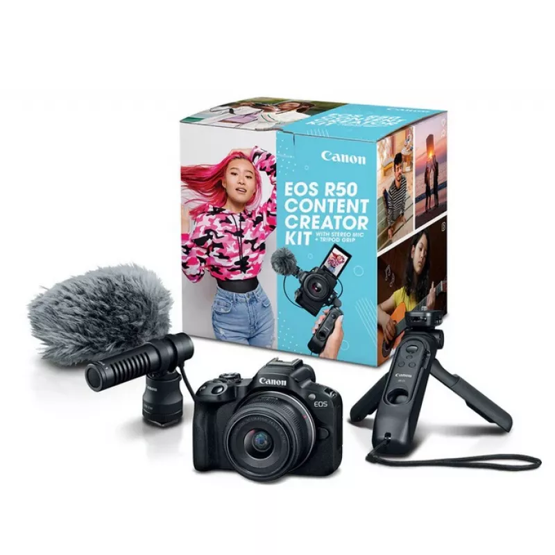 Canon EOS R50 15-45S BK Creator kit
