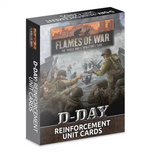 D-Day: Reinforcement Unit Cards - 1