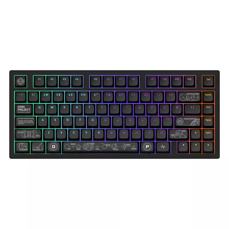 Dark Project ALU Terra Nova R2 Black - Wireless Gaming Keyboard (ANSI)