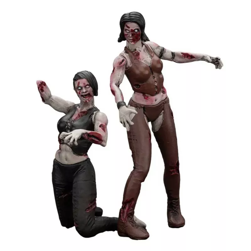 Dark Source Zombie Figure Female Wrestlers