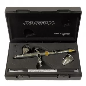 EVOLUTION CRplus 2024 2in1 nozzle set 0.28 + 0.45mm fine line, cup 2 + 5ml, triple coating