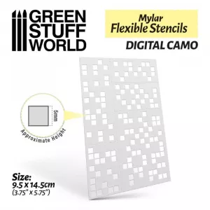 Flexible Stencils DIGITAL CAMO