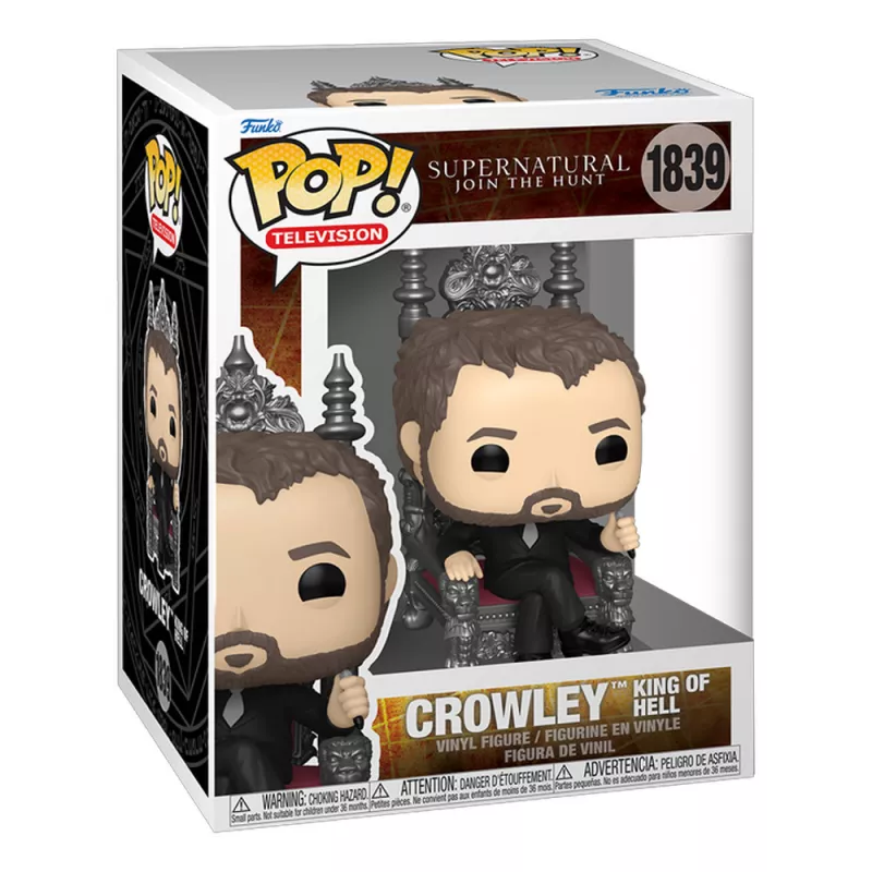 Funko POP! Premium: Supernatural S6 - Crowley King Of Hell