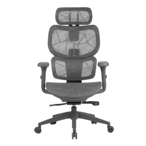 Gaming Chair Spawn Ergo Meshy Grey