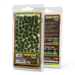 Grass TUFTs XXL 12mm - DARK GREEN