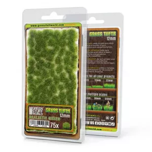 Grass TUFTs XXL 12mm - REALISTIC GREEN