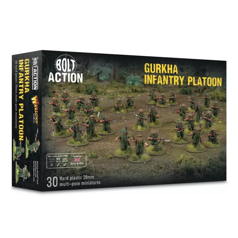 Gurkha infantry platoon