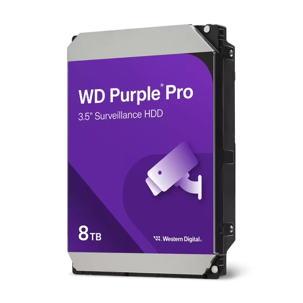 Hard disk 8TB SATA3 Western Digital WD8002PURP Purple Pro