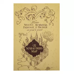 Harry Potter - Marauder's Map Notebook