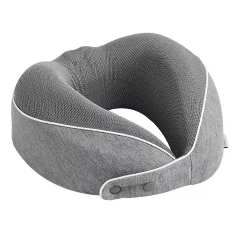Memory Foam Neck Pillow - Heavy Grey